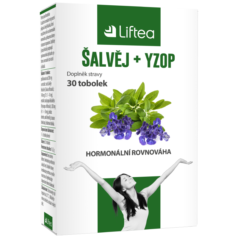 Liftea Szałwia i Hyzop, 30 kapsułek