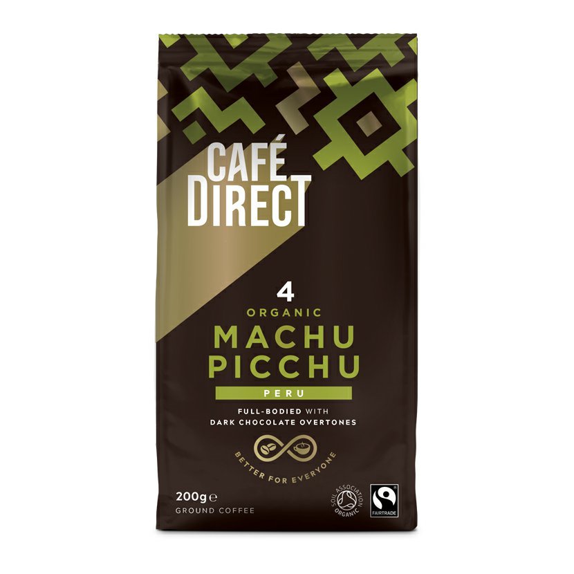Cafédirect BIO Machu Picchu SCA 82 ground coffee, 200 g