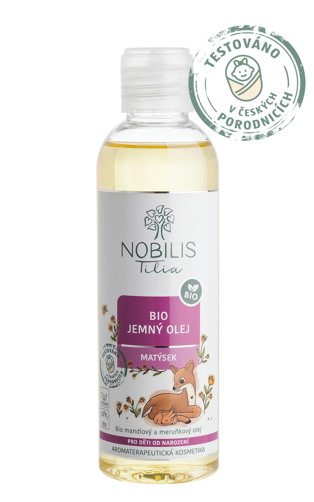 Nobilis Tilia Jemný olej Matýsek BIO 200 ml