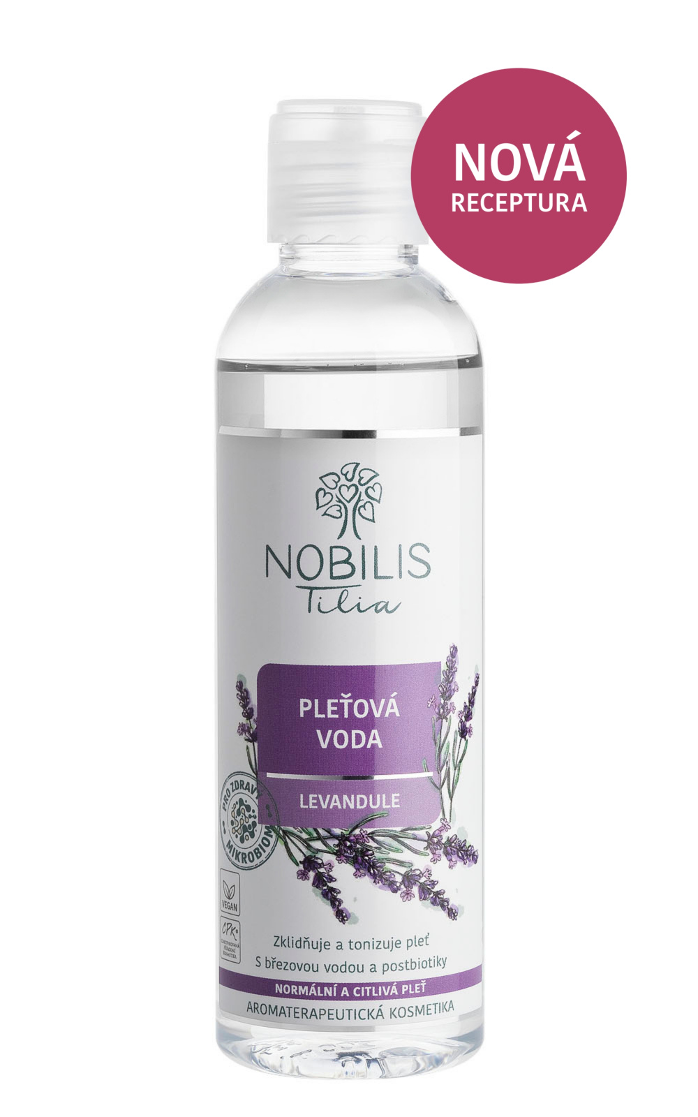 Nobilis Tilia Pleťová voda Levandule, 200 ml