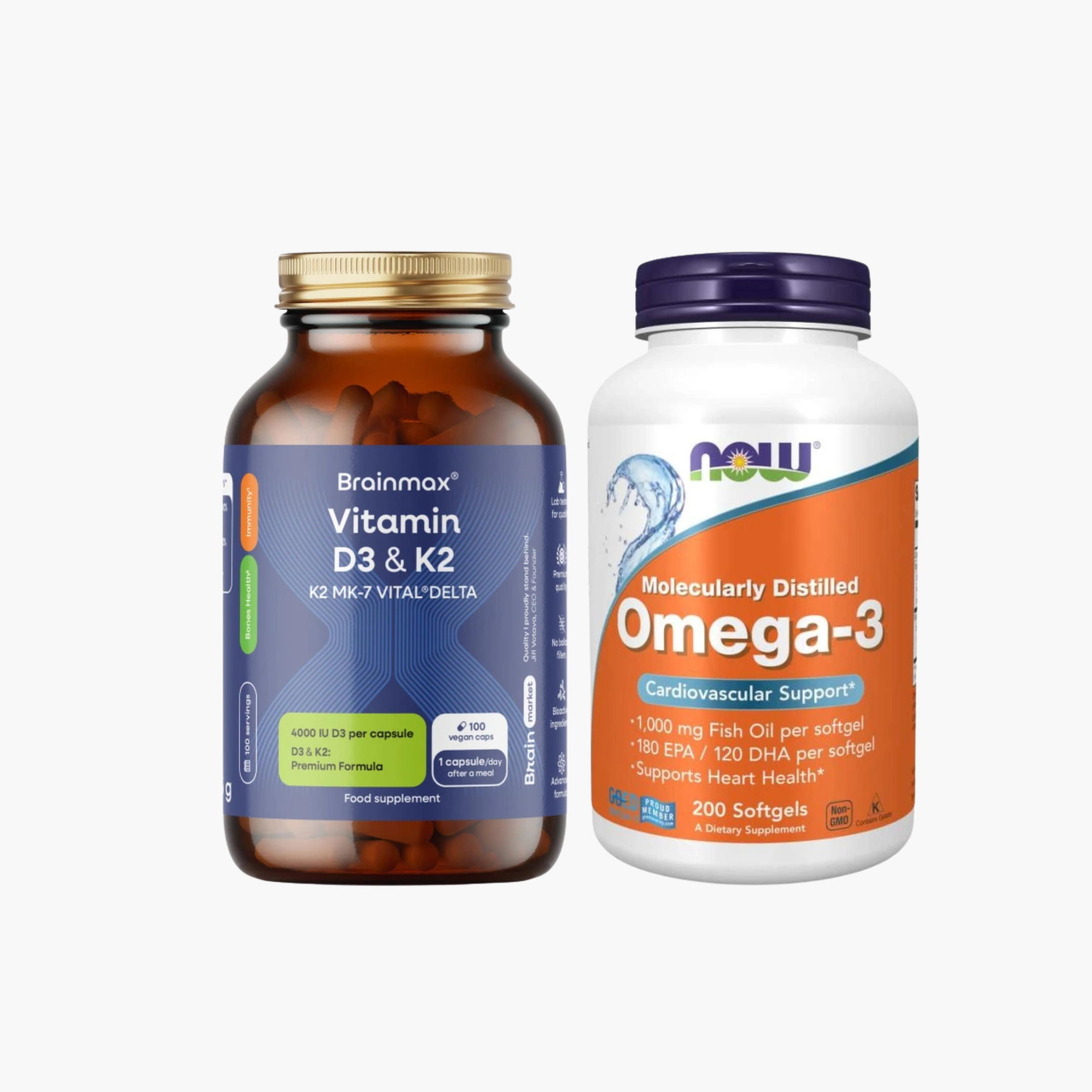 Omega 3 + D3 & K2 – Serce i mózg