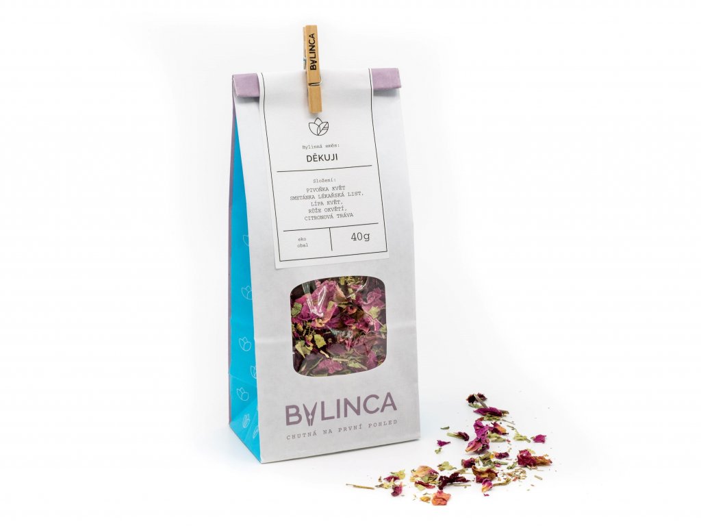 Bylinca - Bylinný čaj Děkuji, 45 g