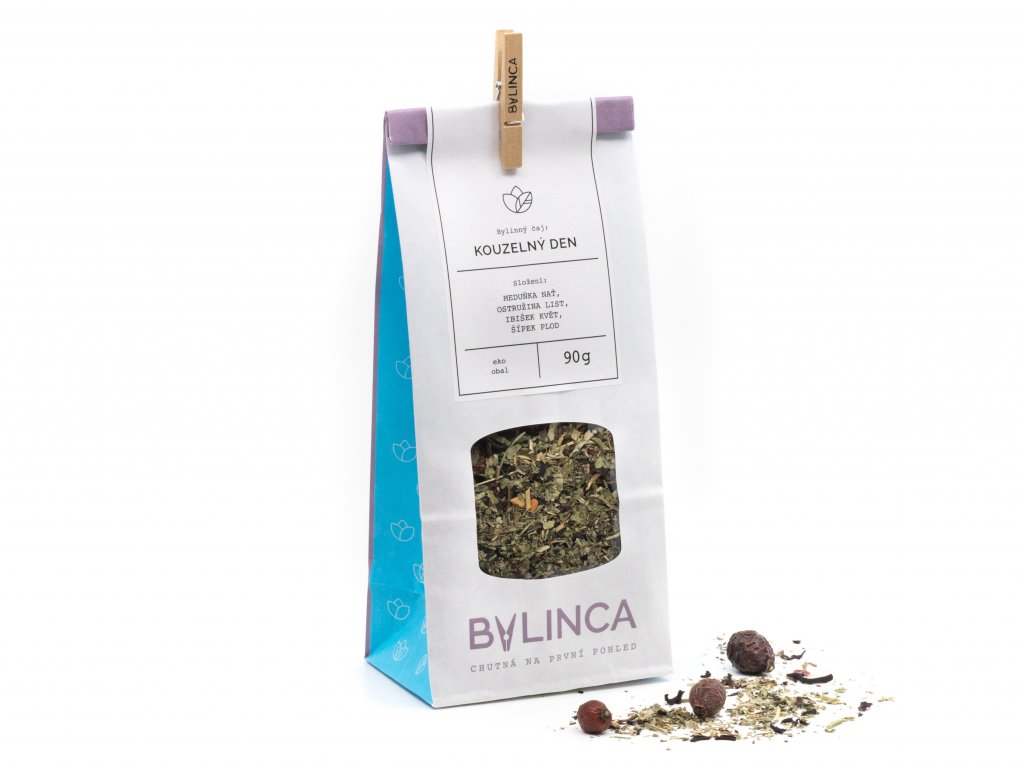 Bylinca - Bylinný čaj Kouzelný den, 90 g Obrázek