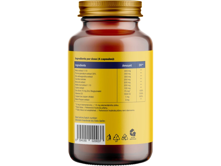 BrainMax Testamento 120 tablet Obrázek