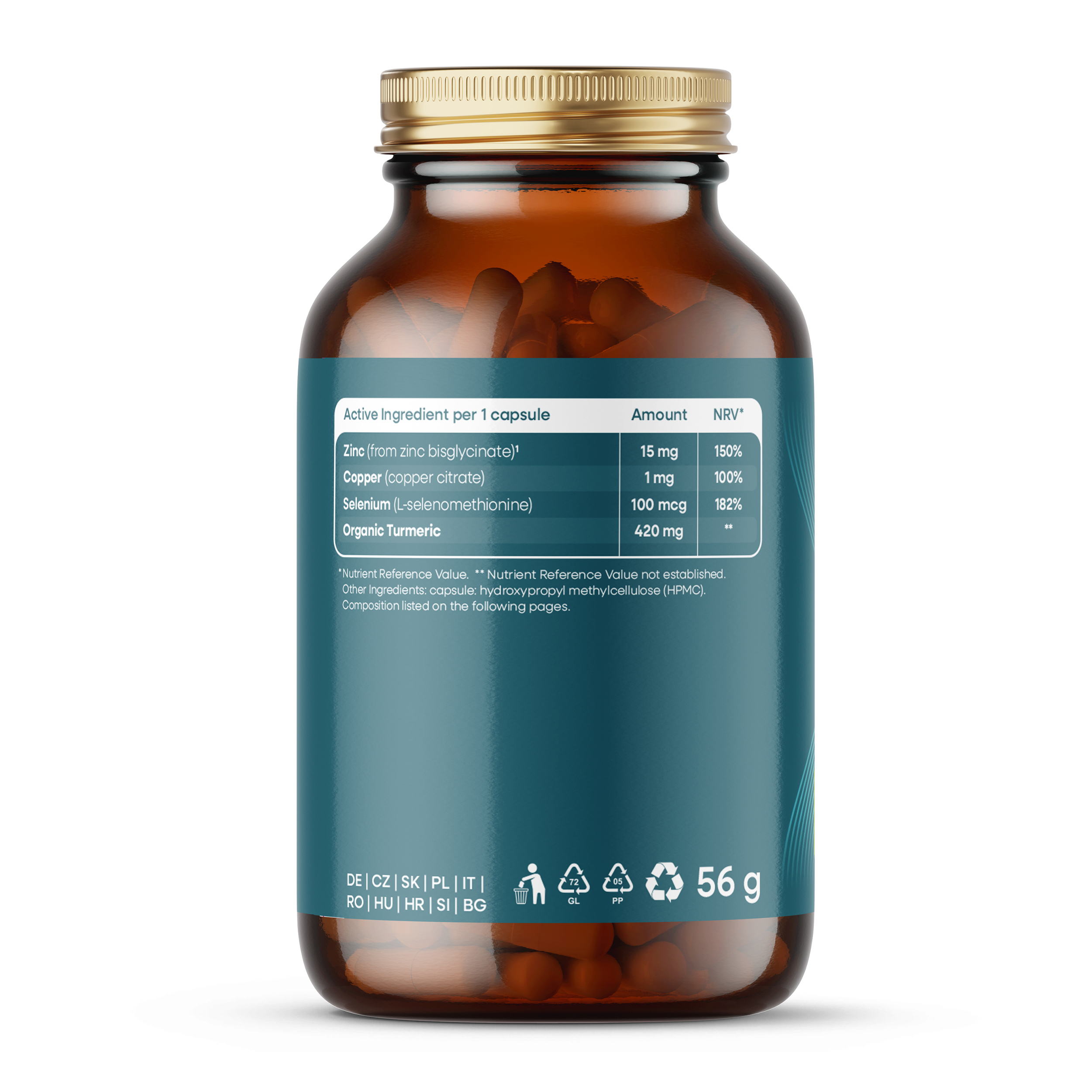 BrainMax Zinc Complex, 100 kapsułek vegan (zdjęcie 5)
