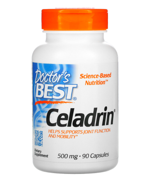 Doctor's Best Celadrin (wspomaganie wspólne) 500 mg, 90 kapsułek