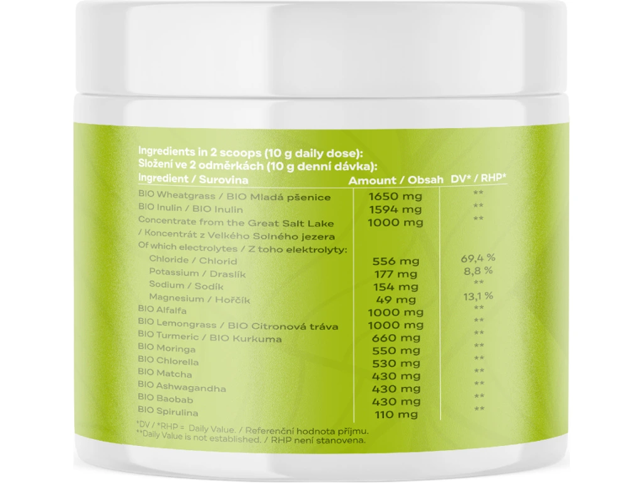 BrainMax Performance Greens, 330 g Obrázek