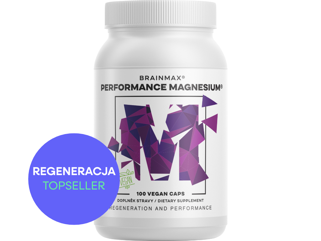 Performance Magnesium 1000 mg 100 tbl. (Hořčík + Vitamín B6) Obrázek
