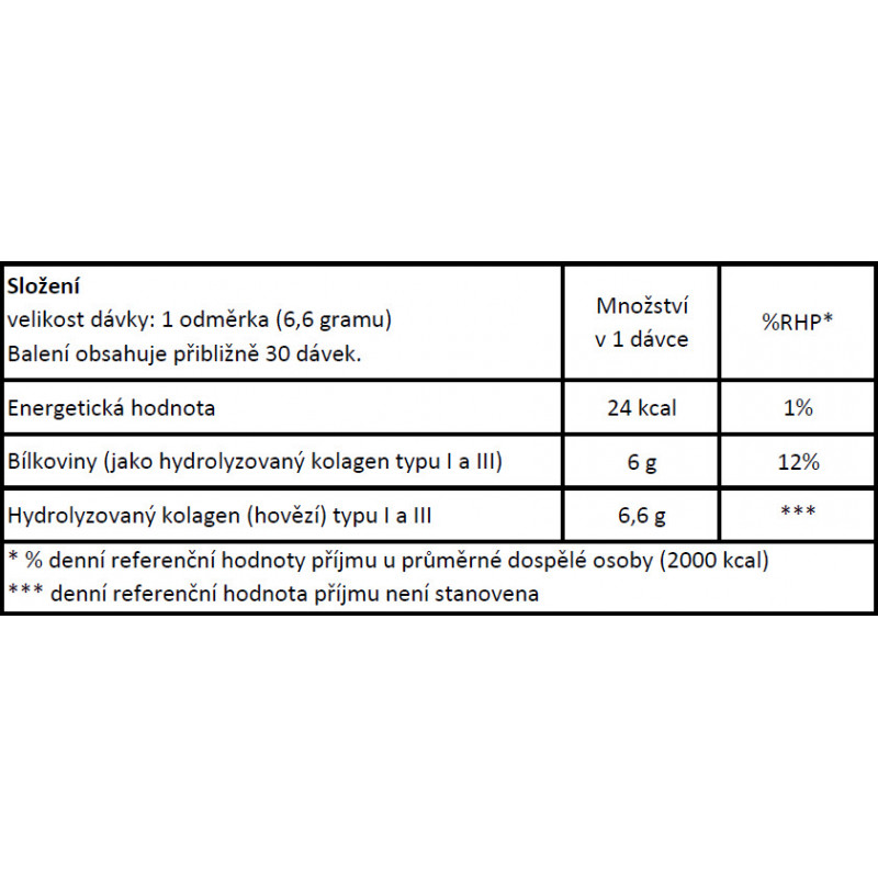 Doctor's Best Doctor’s Best Kolagen prášek, Typ I & III, 1000 mg, 200g Obrázek