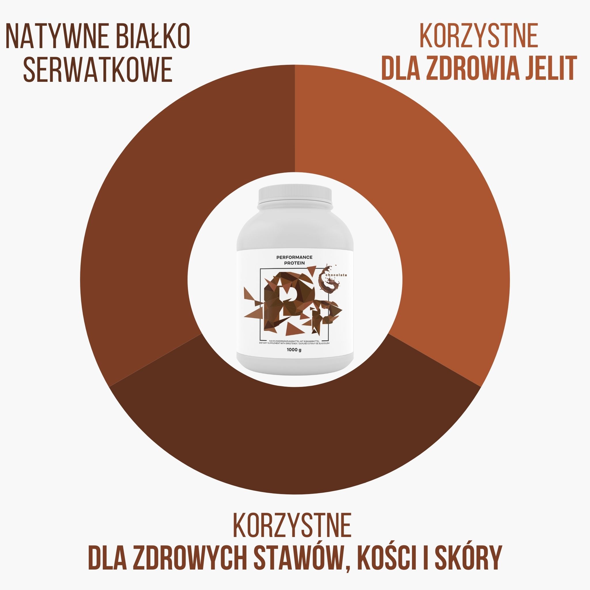 Performance Protein Čokoláda 1000g