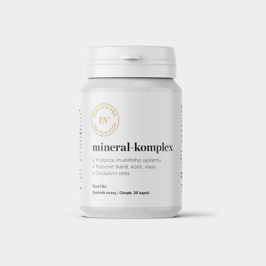 Ecce Vita Mineral-komplex – Komplex minerálů 30 kapslí