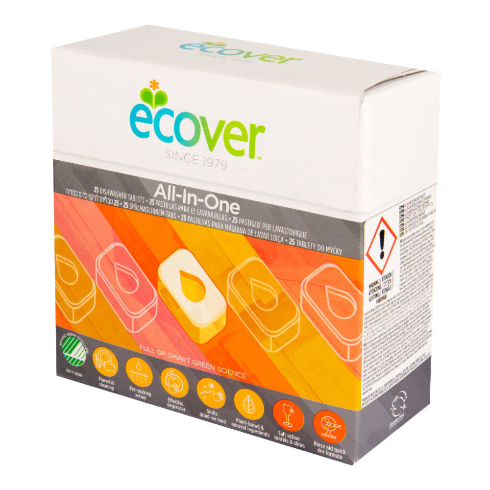 Ecover Tablety do myčky All in one 22 ks