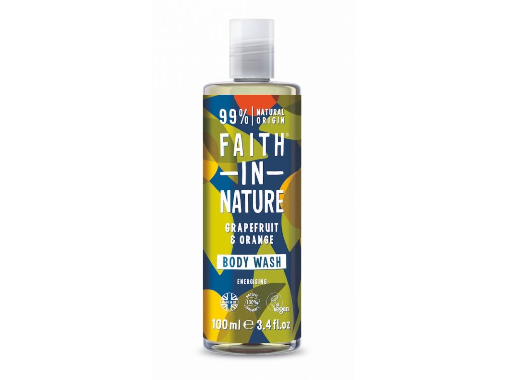 Faith in Nature - Sprchový gel Grapefruit & Pomeranč, 100 ml Obrázek