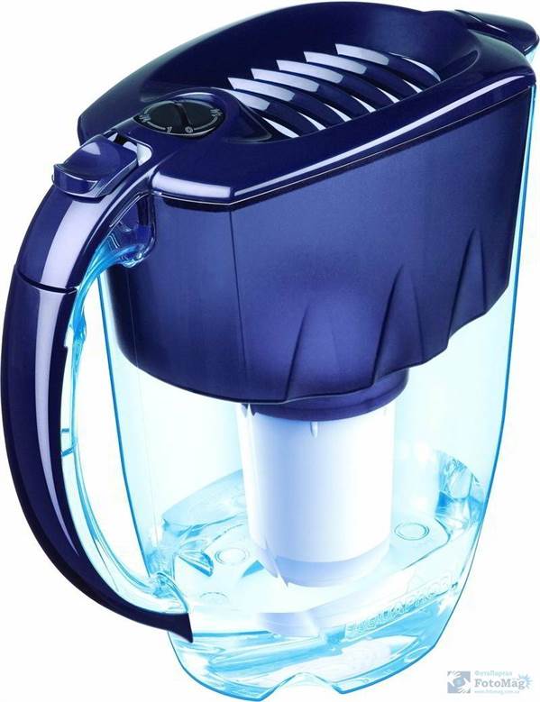 Filtrační konvice Aquaphor PRESTIGE (modrá) s indikátorem
