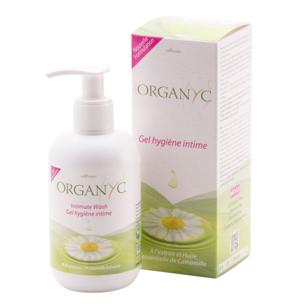 Organyc Gel na intimní hygienu 250 ml