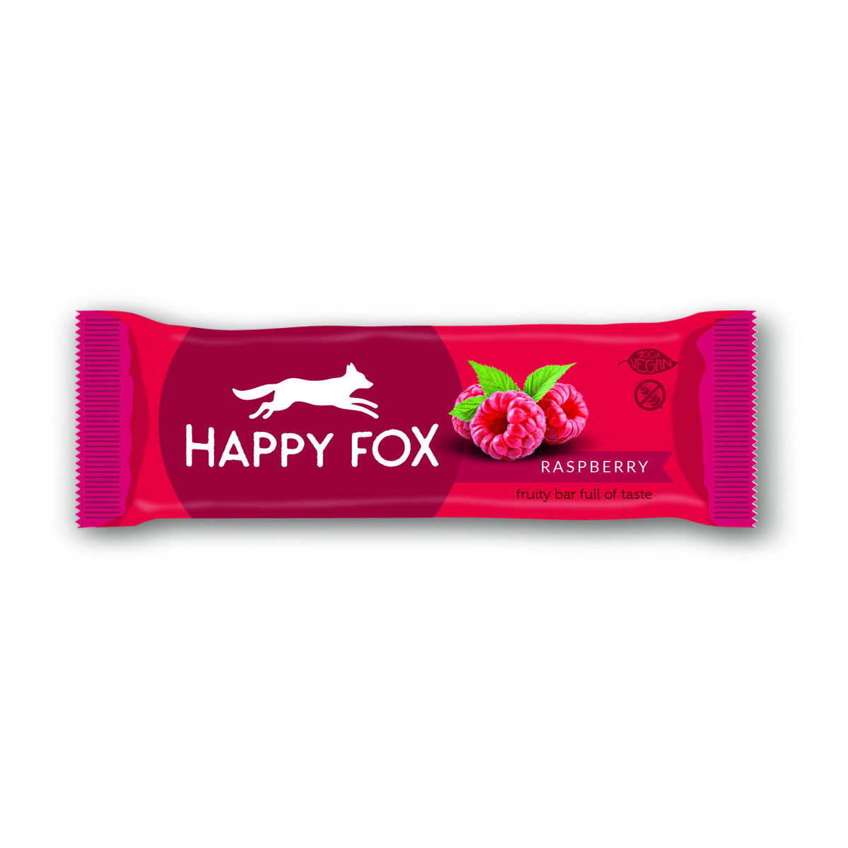 Happy Fox - pałeczka malinowa, 40 g