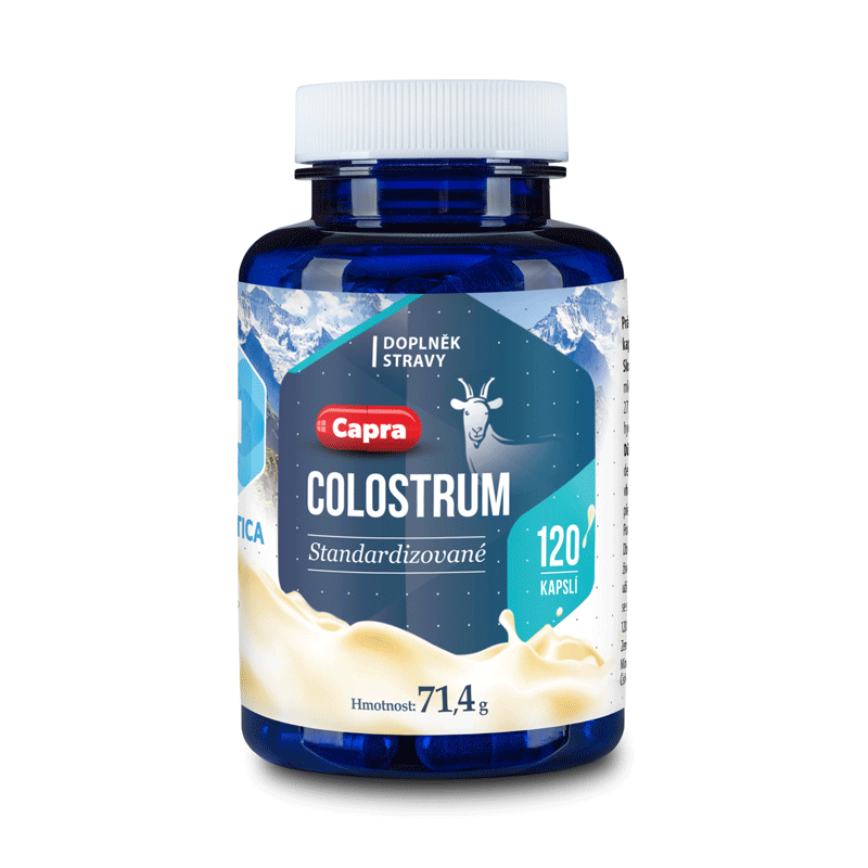 Hepatica - Capra Colostrum 500 mg, 120 kapsułek