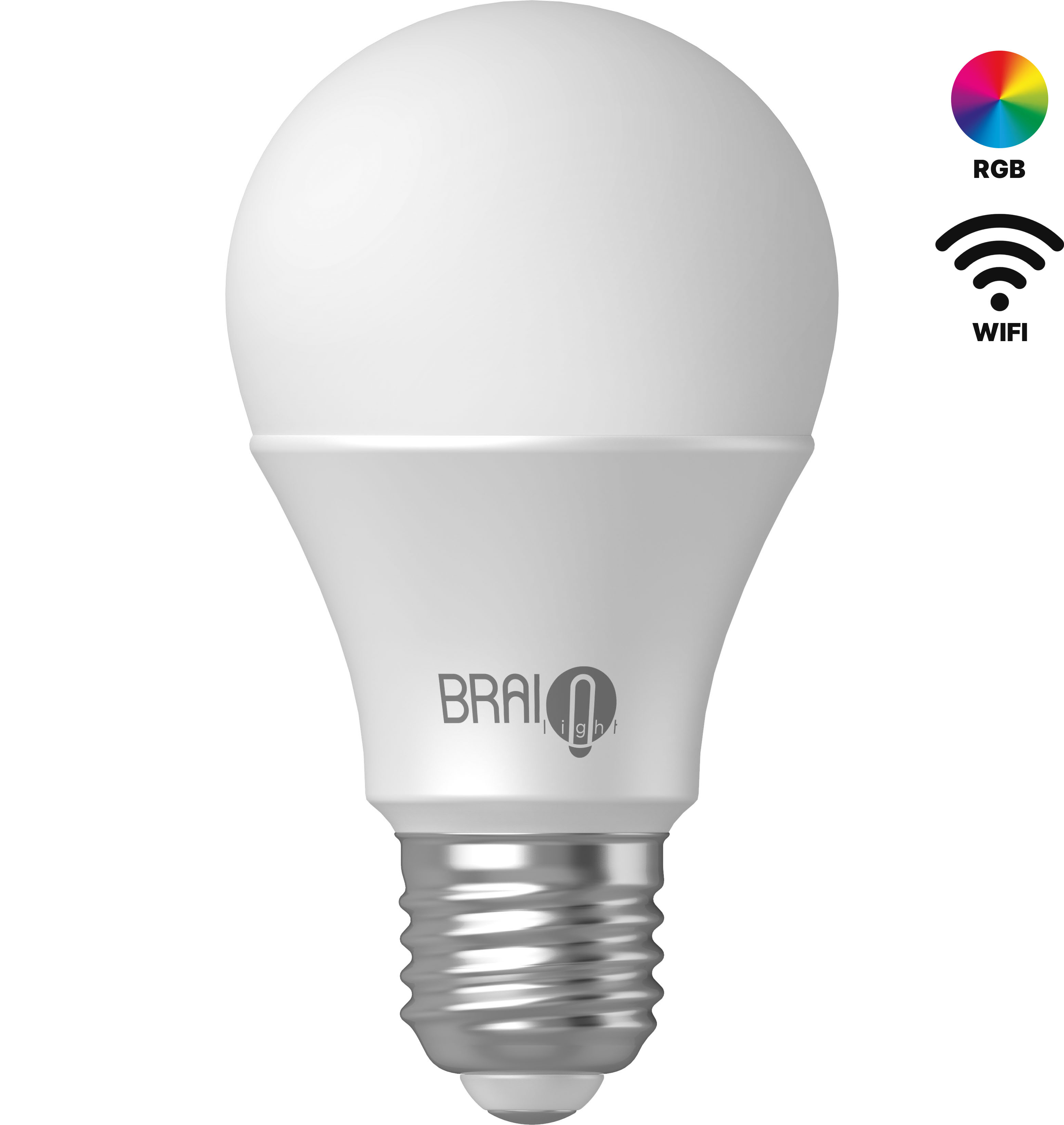 Chytrá žárovka BrainLight LED, závit E27, 11W, WiFi, APP, stmívatelná
