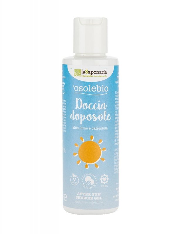 laSaponaria Sprchový gel a šampon po opalování BIO, 150ml