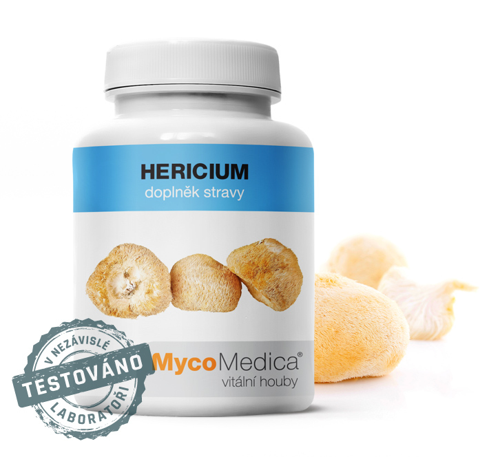 MycoMedica Hericium 90 tablet Obrázek