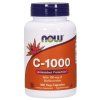 NOW Vitamin C 1000 + 100mg bioflavinoidů, 100 rostlinných kapslí