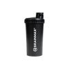 BrainMax plastikowy shaker, czarny, 700 ml