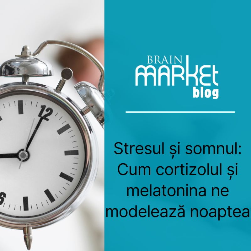 Stres și somn: Cum cortizolul și melatonina ne influențează noaptea