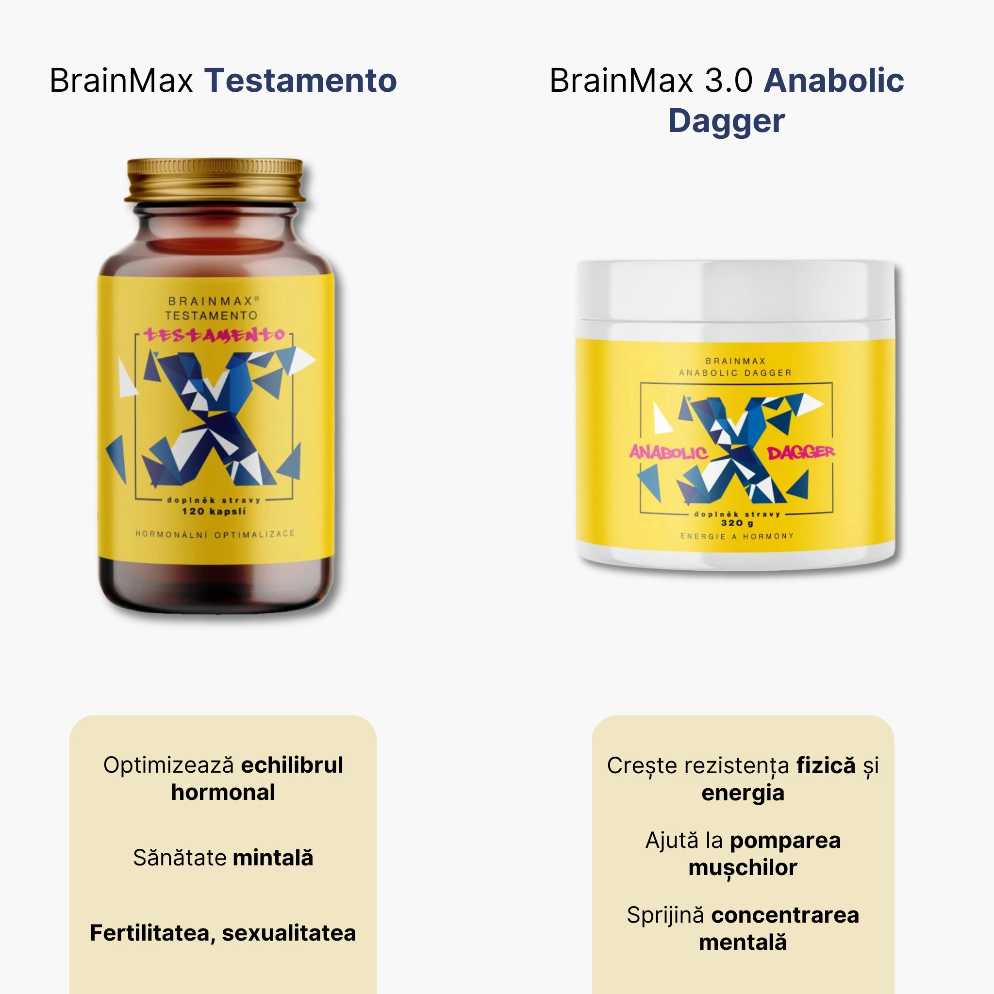 testamento vs dagger srovnani