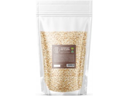 Făină de ovăz BrainMax Pure Superfast, fără gluten BIO, 1 kg  *CZ-BIO-001 certifikát