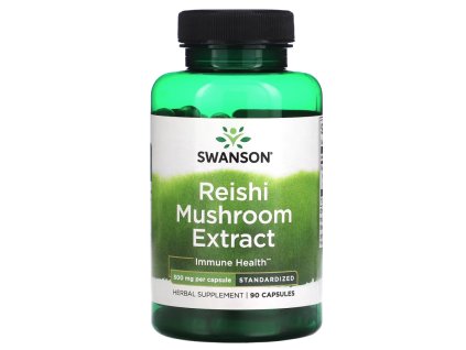 Extract de ciuperci Swanson Reishi (extract Reishi), 500 mg, 90 capsule