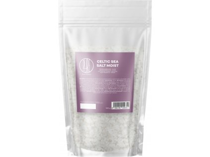 BrainMax Pure Cetlic Sea Salt, Moist, Sare de mare celtică, umedă, 500 g  Sare de mare celtică