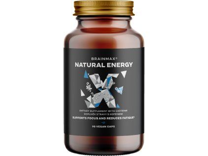 BrainMax Natural Energy®, 90 capsule vegetale  Capsule naturale cu cofeină, supliment alimentar