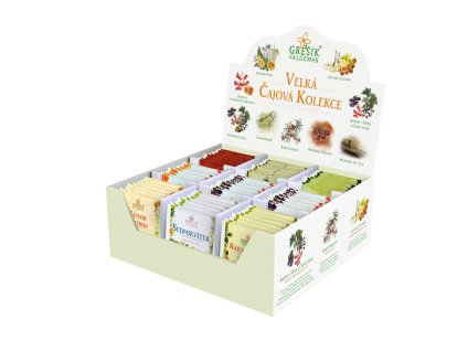 Colecție mare de ceai Grešík  24 de ceaiuri delicioase pentru Advent