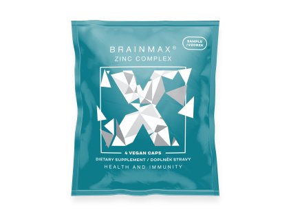 BrainMax Zinc Complex, Zinc, Seleniu, Cupru și Turmeric, 4 capsule din plante, SAMPLE
