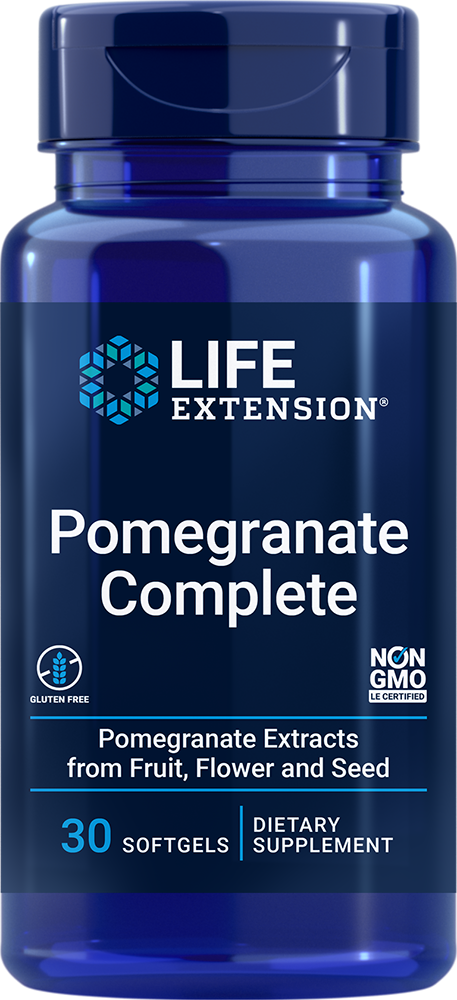Life Extension Pomegranate Complete, 30 de capsule softgel