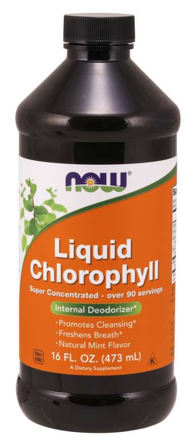 NOW Chlorophyll Liquid (Chlorophyll), 473 ml