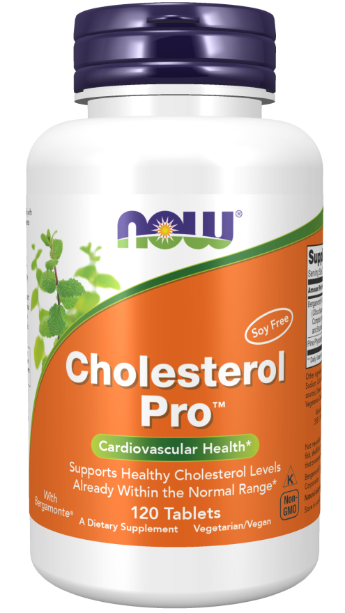 NOW Colesterol Pro, 120 de tablete