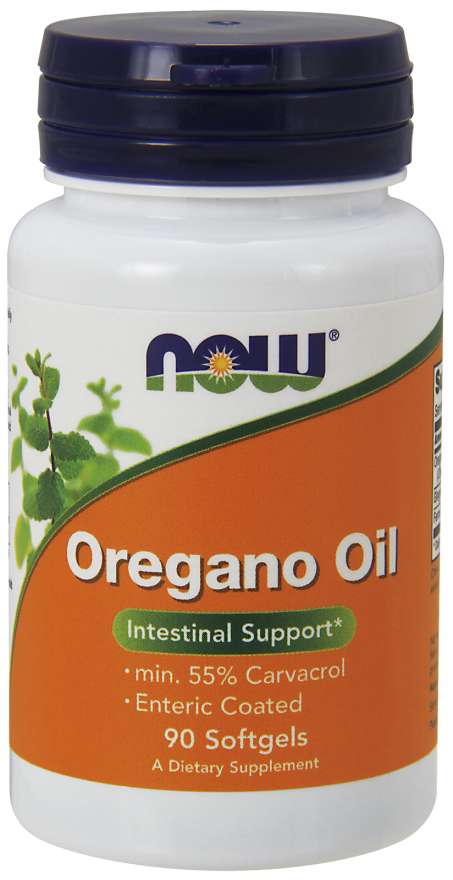 NOW Oregano Oil (ulei de oregano), 90 capsule softgel enterosolubile