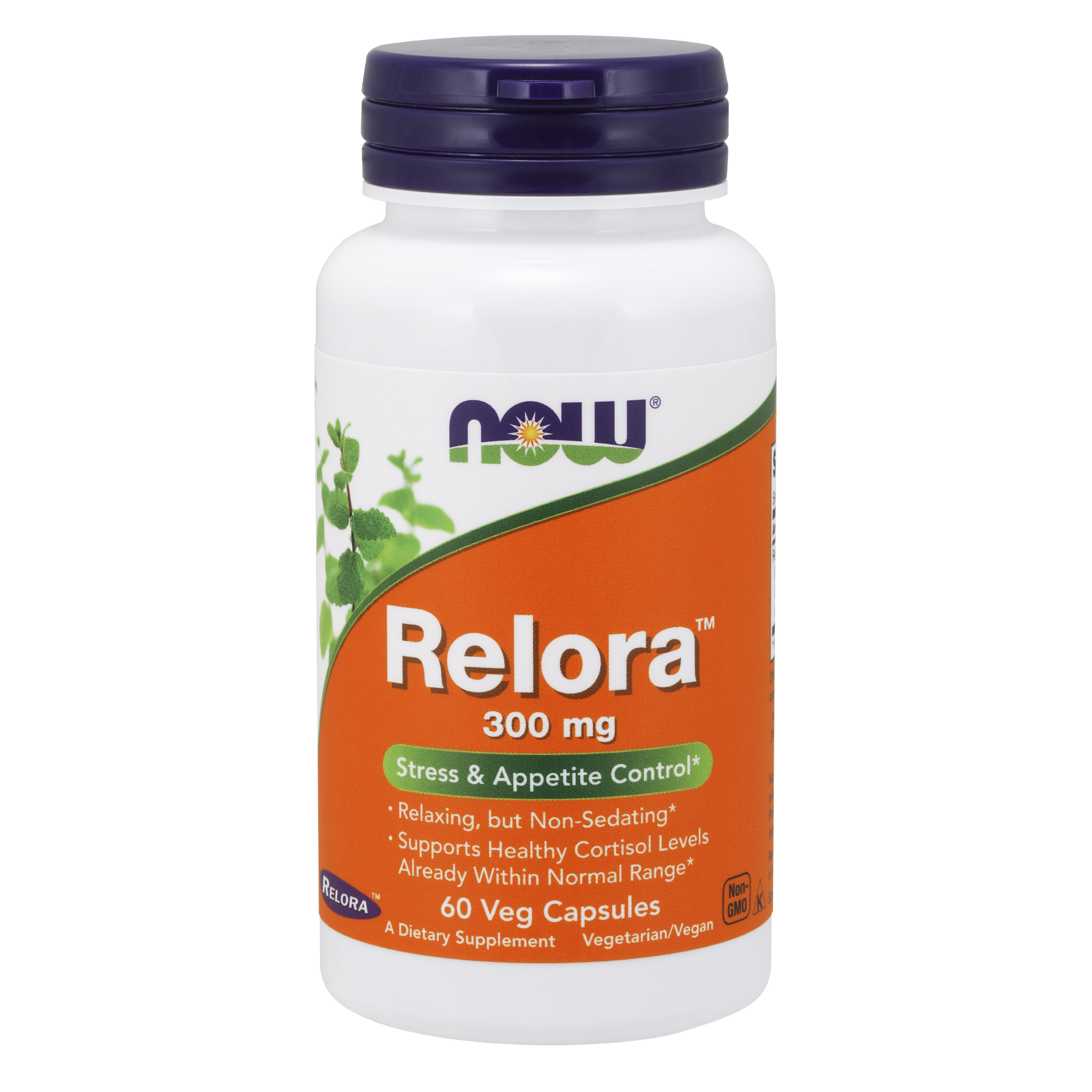 NOW Relora extract (Magnolie și Arbore de Coajă), 300 mg, 60 capsule vegetale