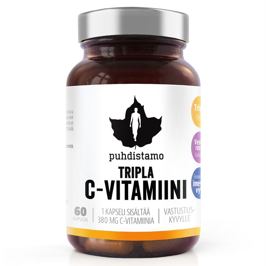 Puhdistamo - Tripla Vitamina C 60 capsule