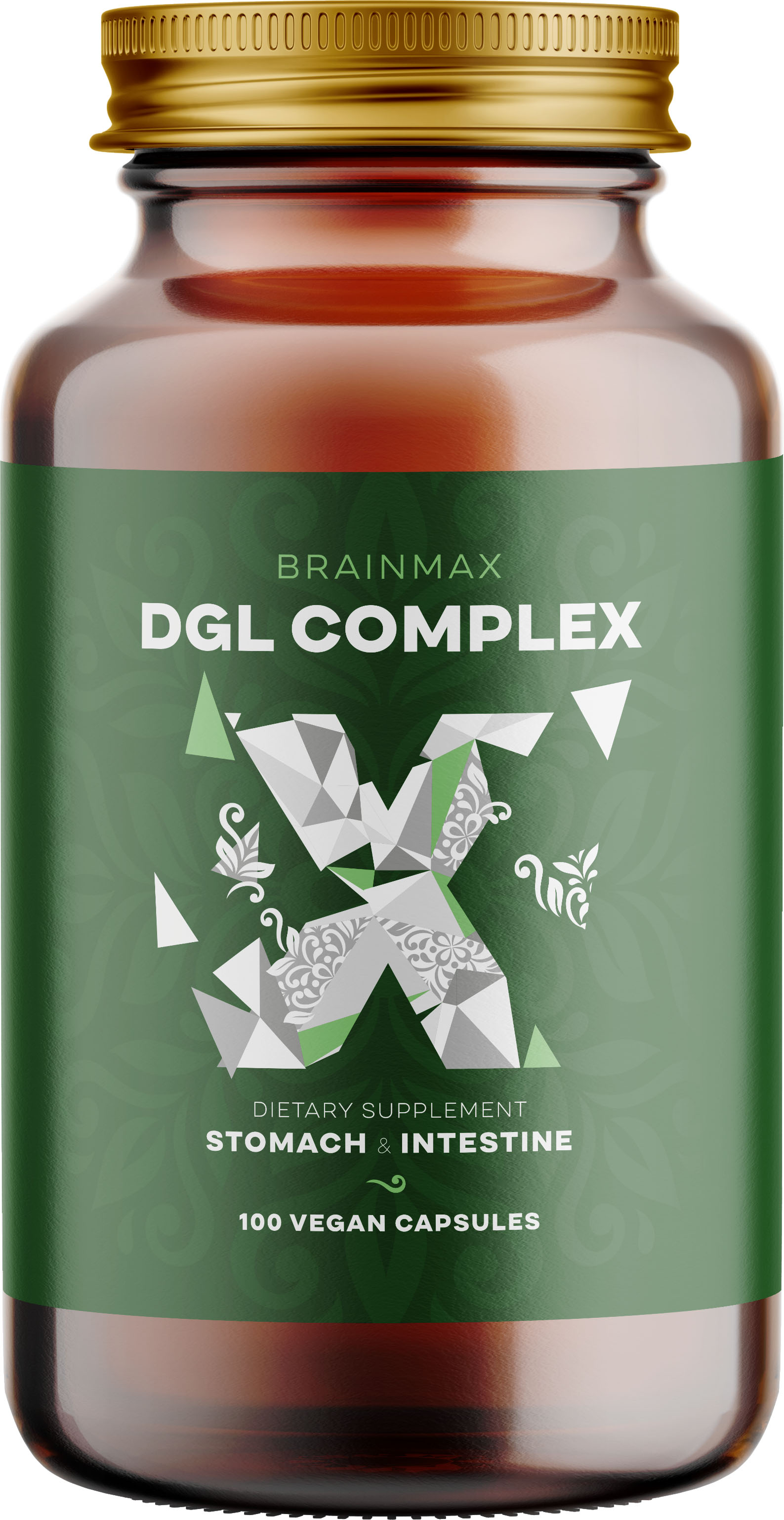 BrainMax DGL Complex (Lemn-dulce deglicirinizat), 100 capsule vegetale