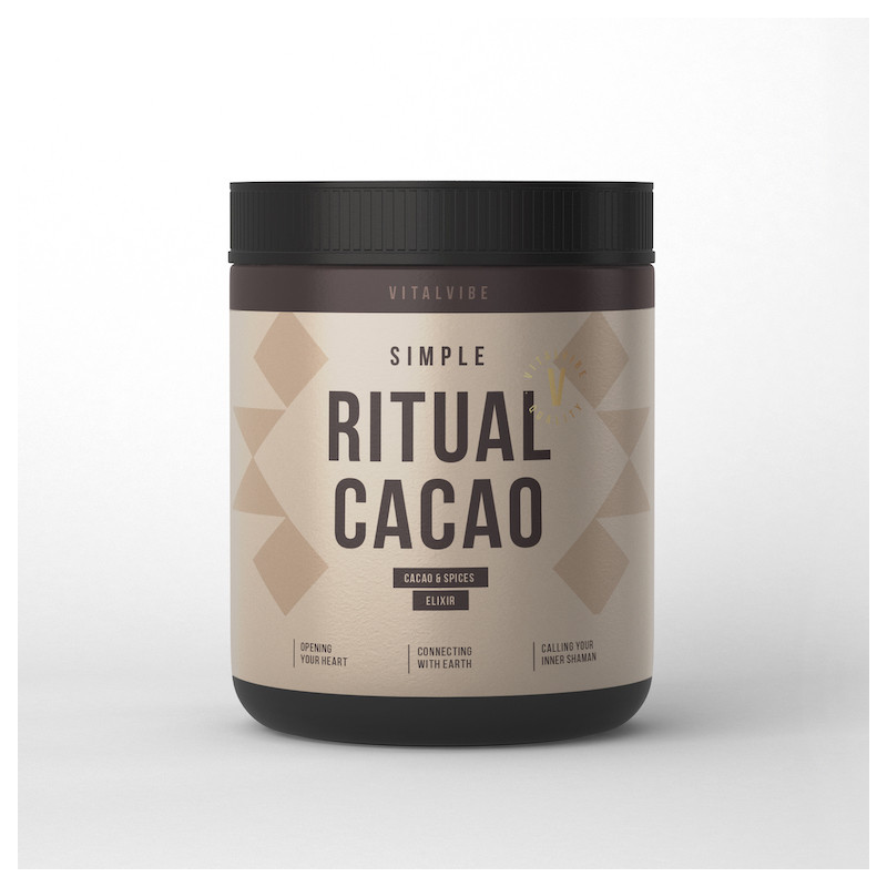 VitalVibe Ritual Cacao Simplu, 290 g