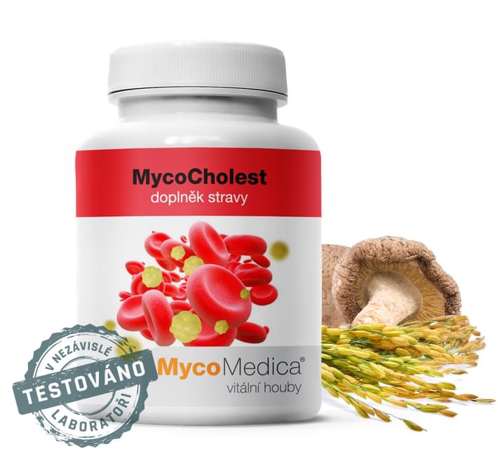 MycoMedica - MycoCholest in compozitie optima, 120 capsule vegetale