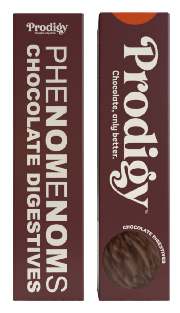 Prodigy Phenomenoms Biscuiți digestivi cu ciocolată, biscuiți digestivi cu ciocolată, 128 g