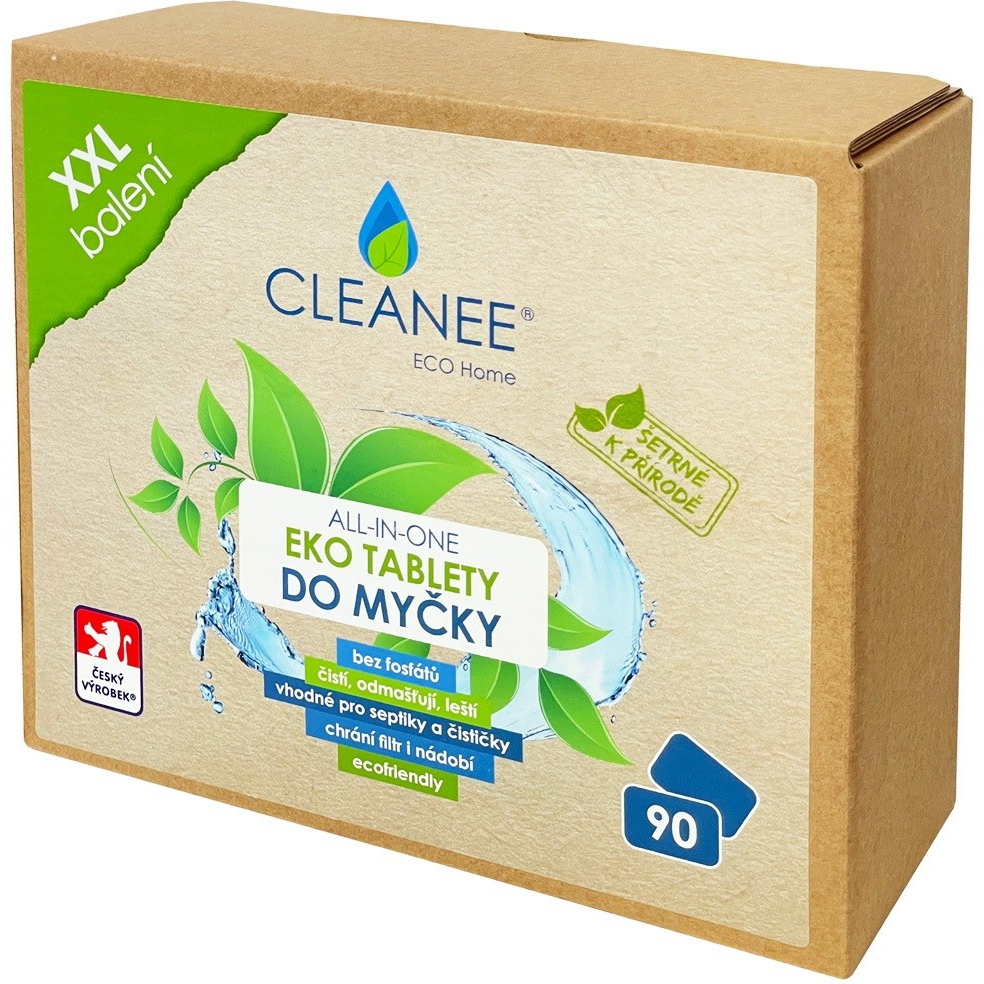 Cleanee ECO Tablete pentru masina de spalat vase, 90 bucati