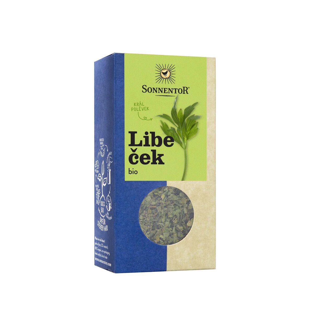 Lemn dulce tăiat Sonnentor, organic, 15 g