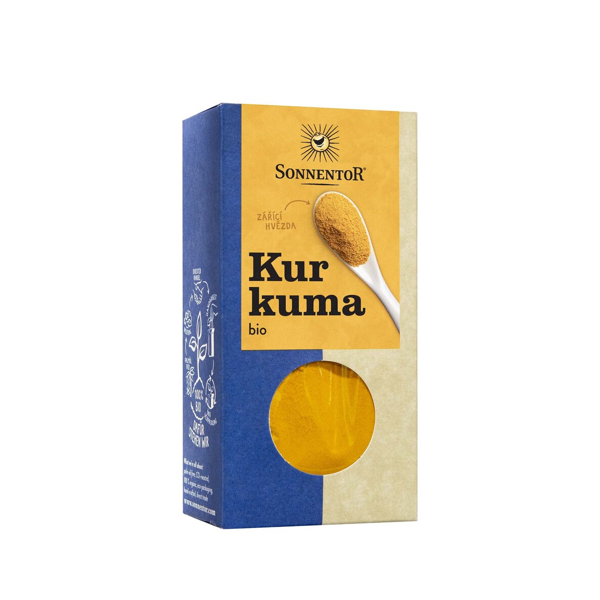 Sonnentor Turmeric Măcinat, Organic, 40 g