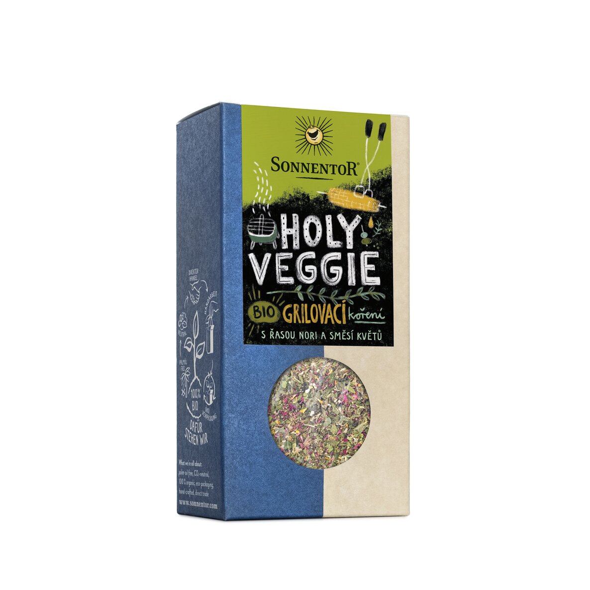 Sonnentor Holy Veggie - condiment pentru gratar, organic, 30 g