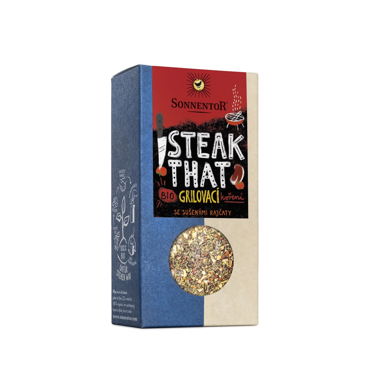 Sonnentor Steak That - condimente pentru grătar, organic, 50 g