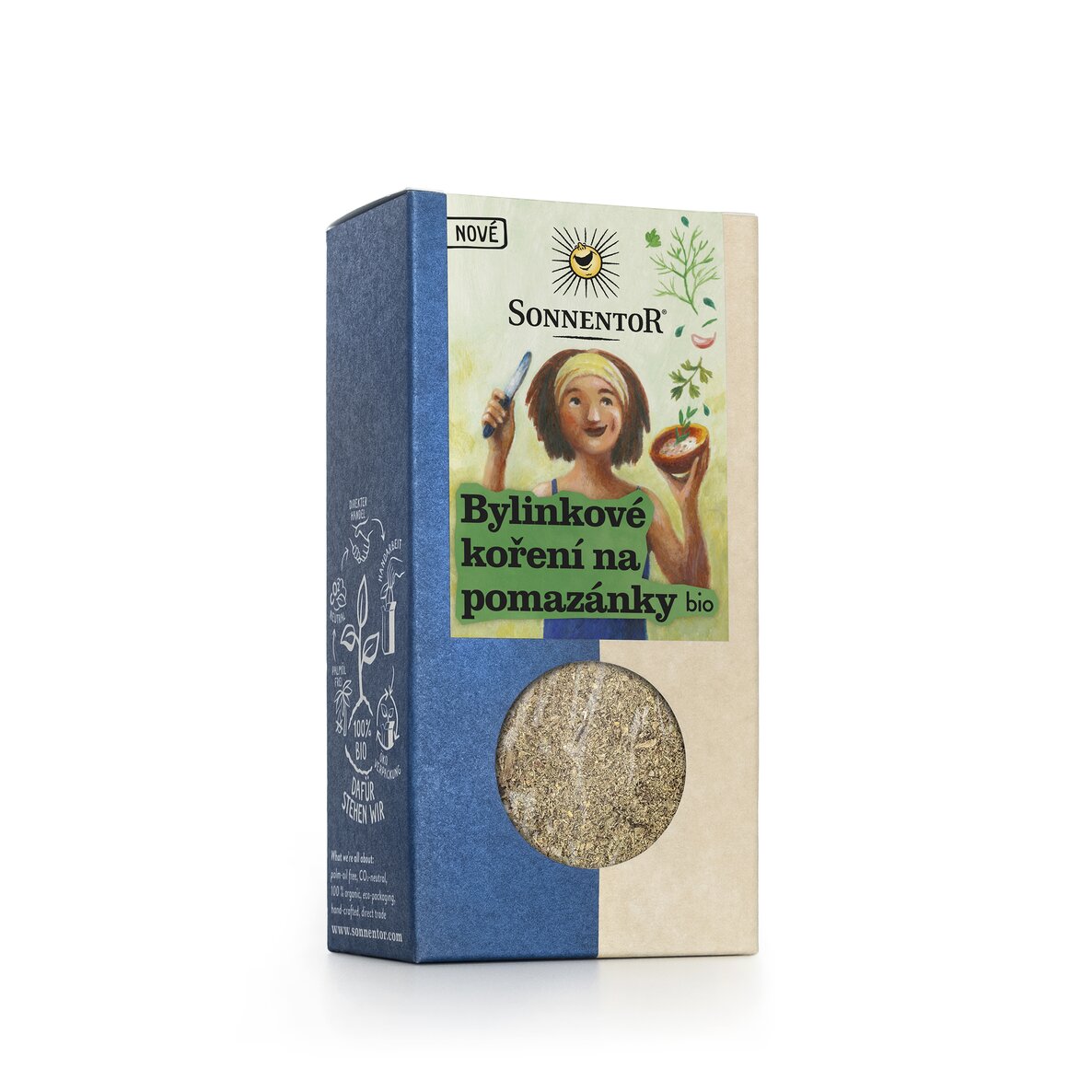 Sonnentor Condimente cu ierburi pentru tartine, BIO, 50 g